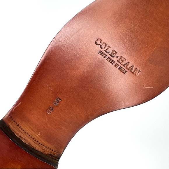 Vintage Cole Haan Fisherman Sandals Women’s Size 5 Black Woven Made in Italy EUC - Picture 7 of 11